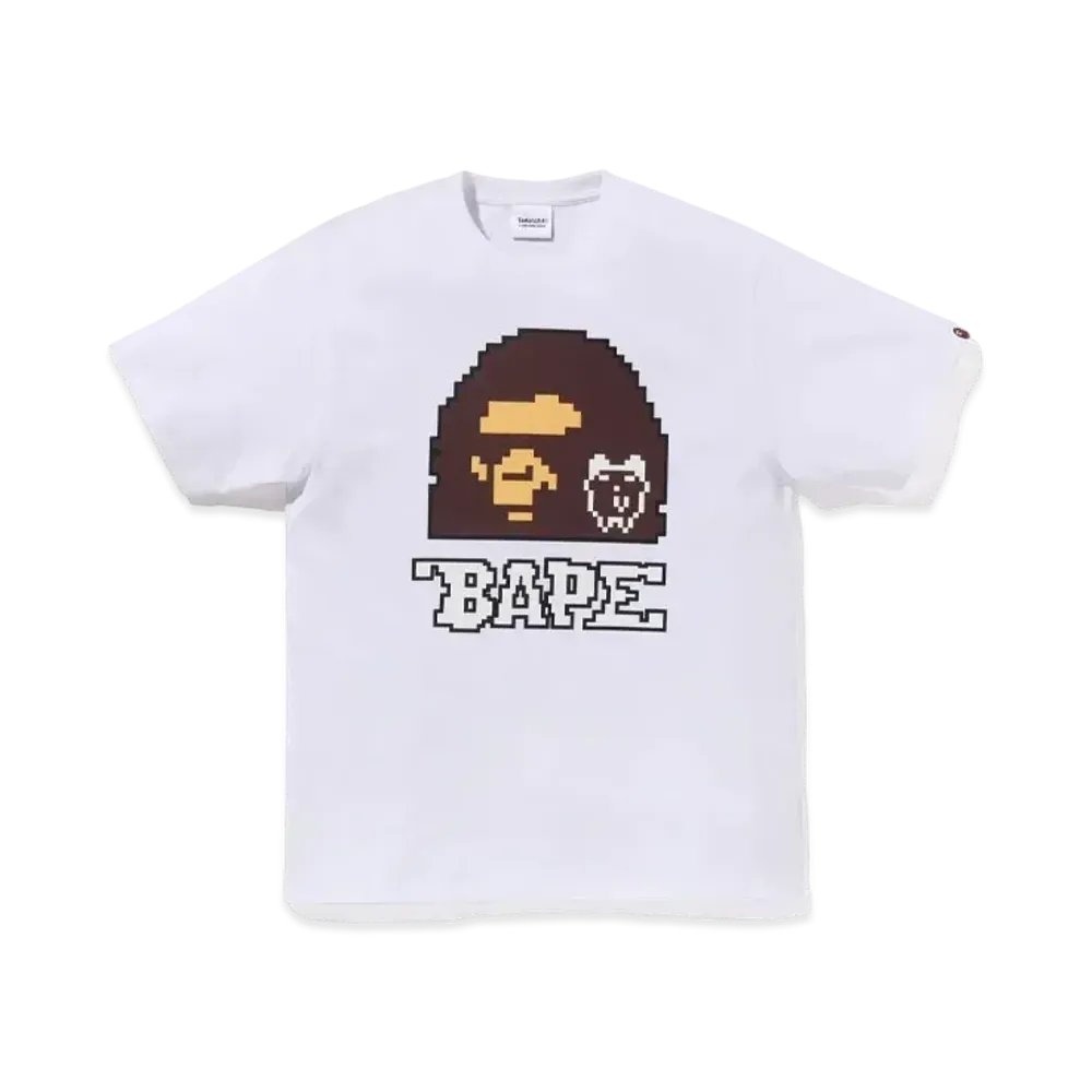 A BATHING APE x TAMAGOTCHI Tee #1 "White"