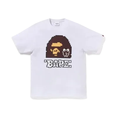 A BATHING APE x TAMAGOTCHI Tee #1 "White"
