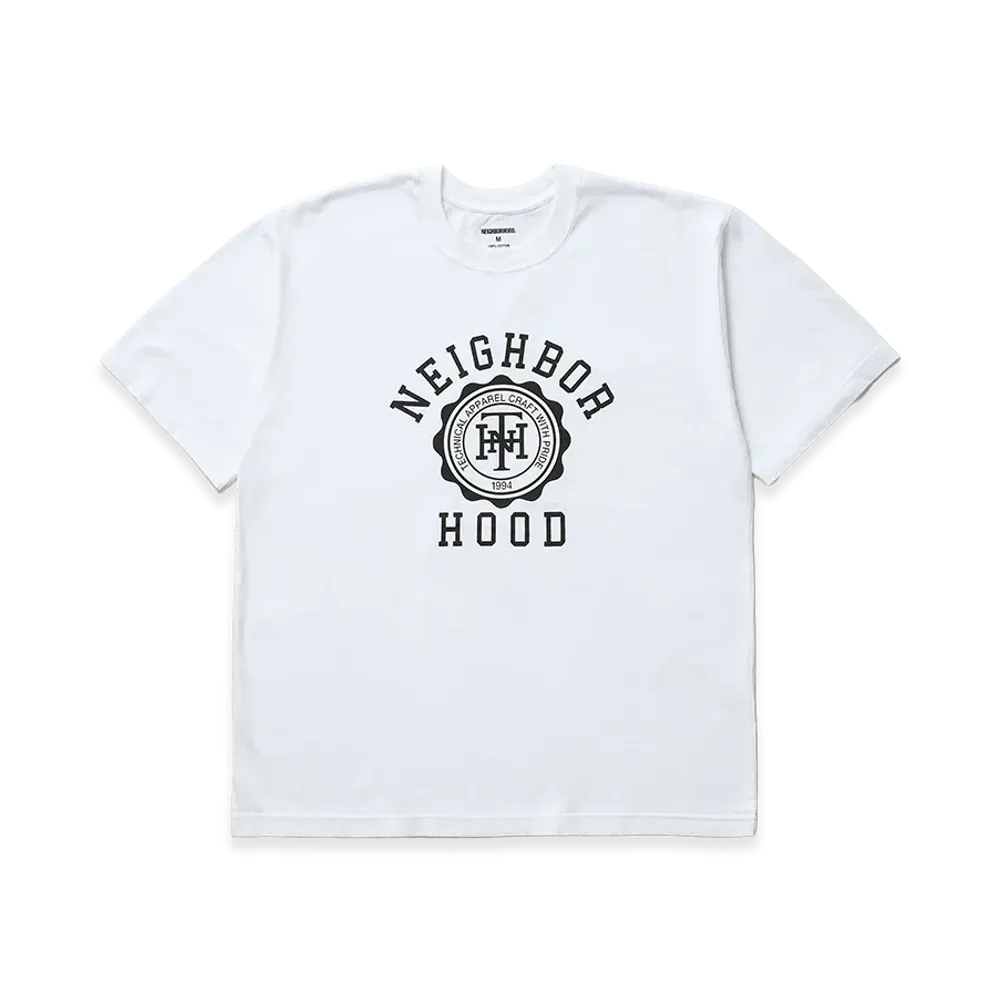 NEIGHBORHOOD Nh . Tee SS-4 "White"