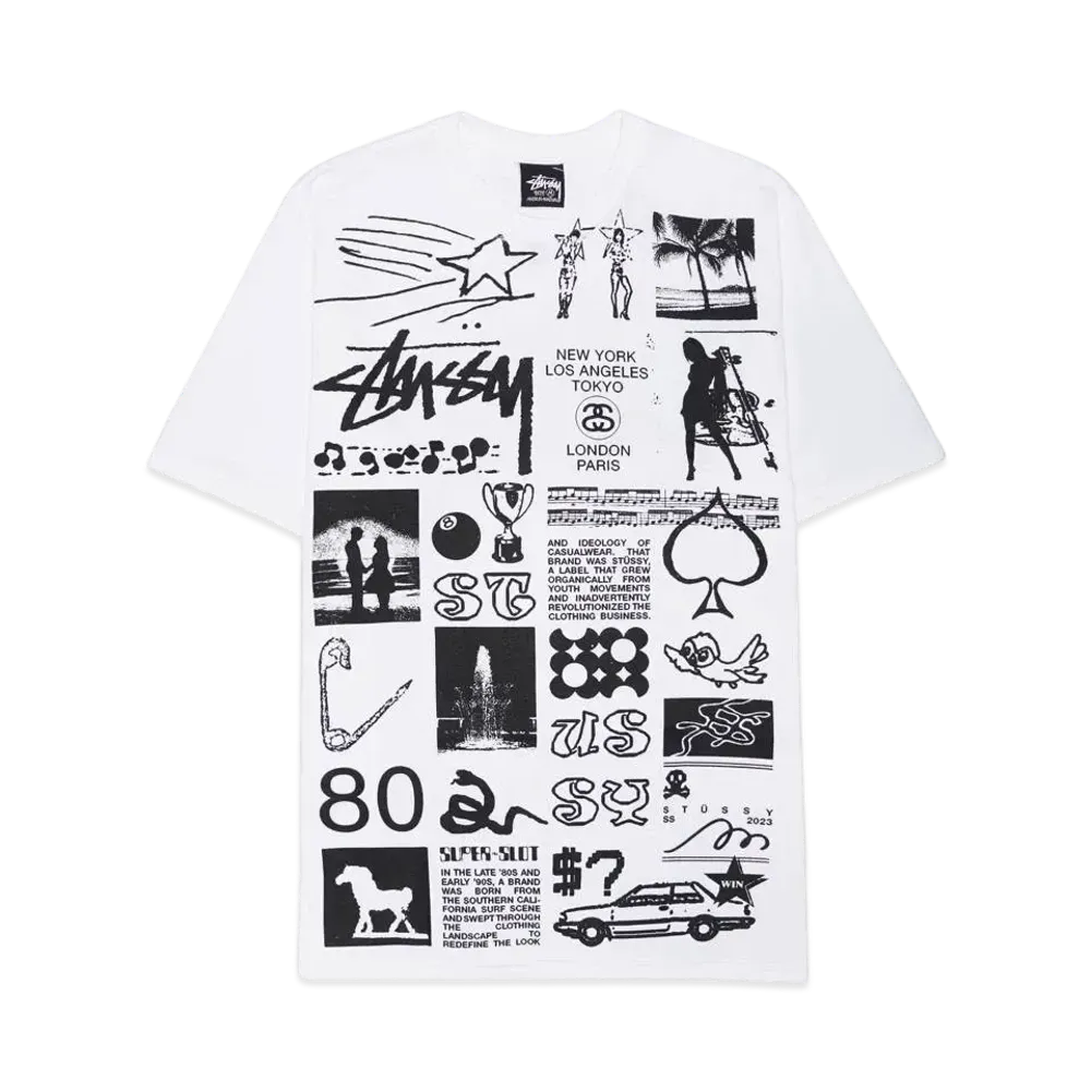 Stussy Sara Tee "White"