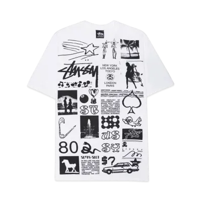 Stussy Sara Tee "White"