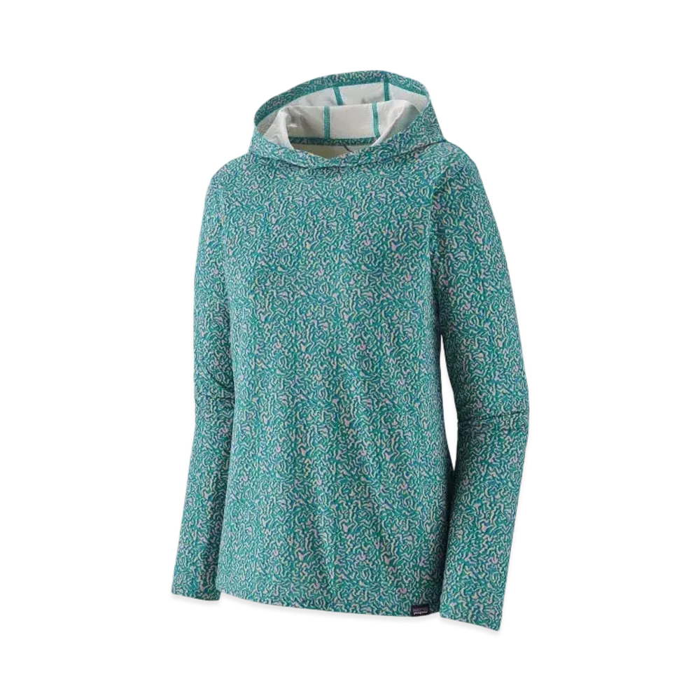 Patagonia Women's Capilene Cool Daily Hoody "Subtidal Blue"