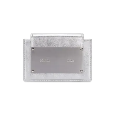 Matin Kim Accordion Wallet "Silver"