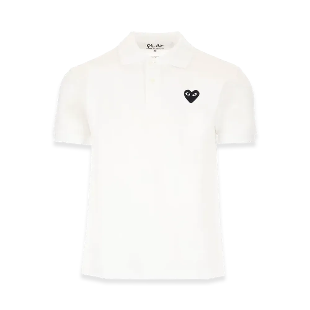 PLAY COMME des GARCONS Women's Polo Shirt "White"