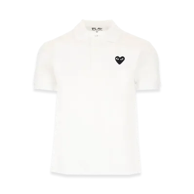 PLAY COMME des GARCONS Women's Polo Shirt "White"