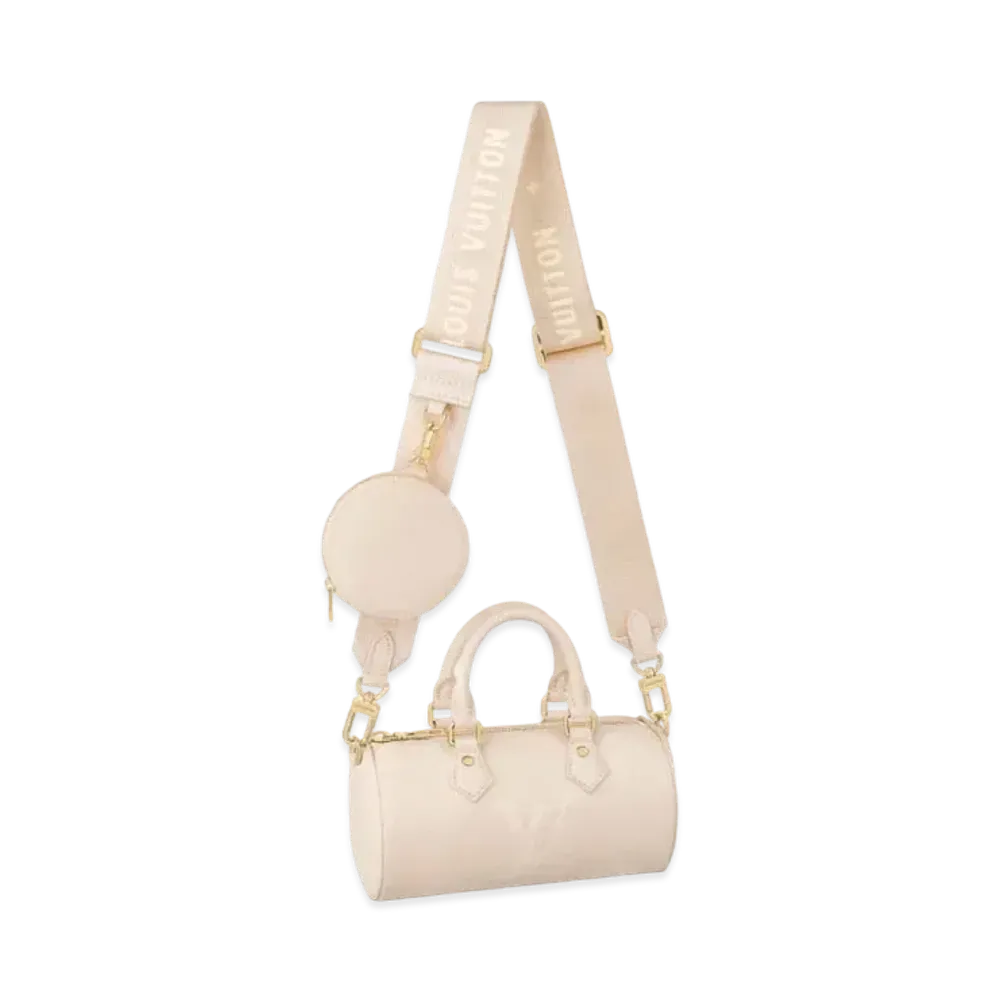 Louis Vuitton Papillon BB Monogram Empreinte "Creme"