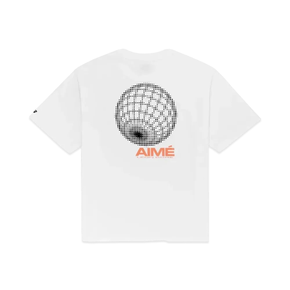 Aime Leon Dore x New Balance Geo Print Logo Tee "White"