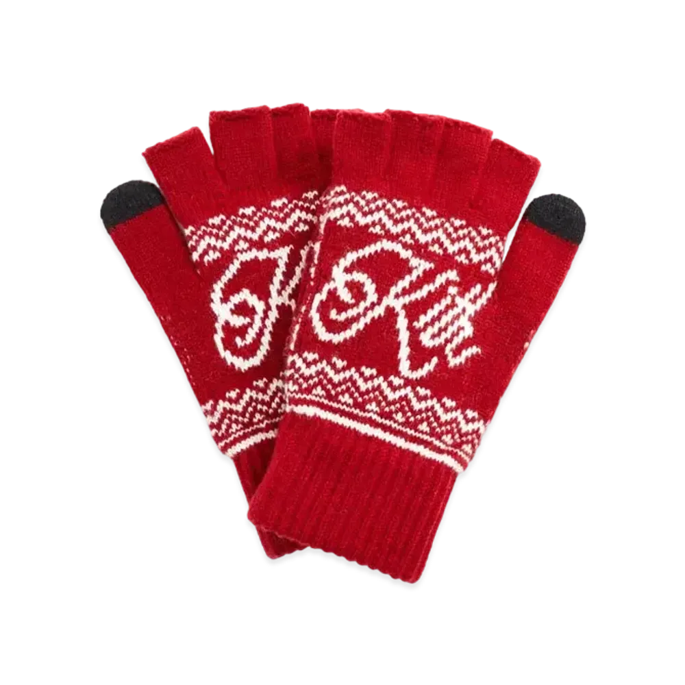 Kith Convertible Mittens "Pyre"