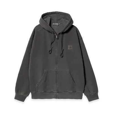 Carhartt WIP Hooded Nelson Jacket "Black(Garment Dyed)"