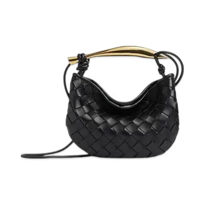 Bottega Veneta Baby Sardine "Black"