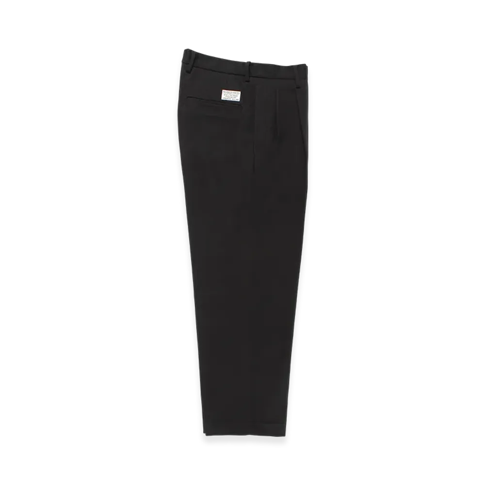 WACKO MARIA Double Pleated Chino Trousers "Black"