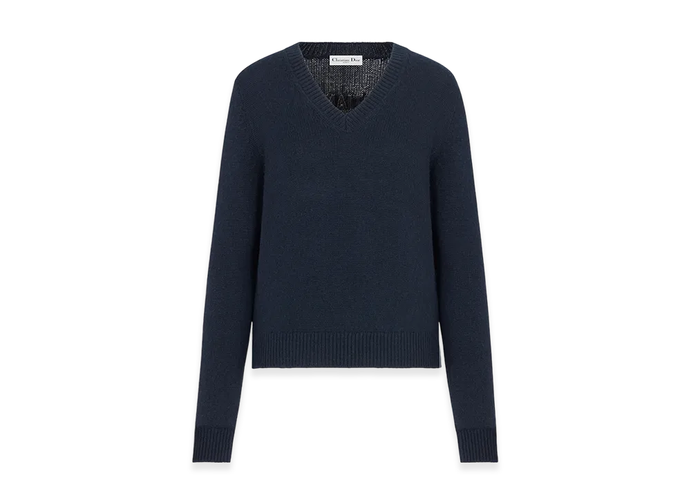 Dior Women's Sweater Cashmere Knit "Blue"