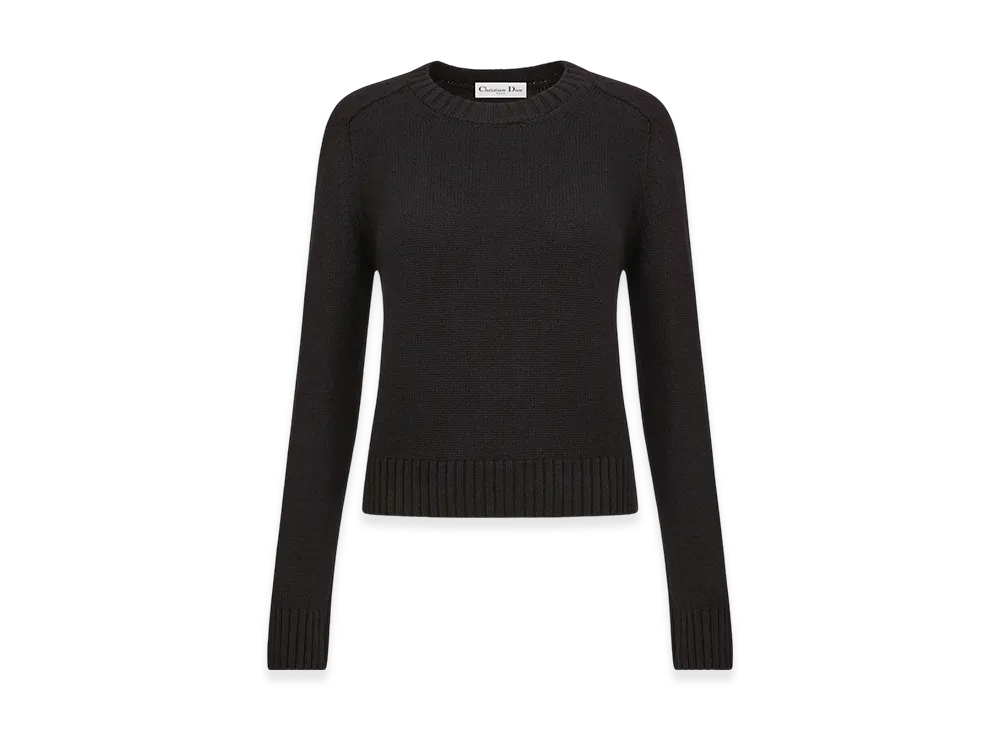 Dior Women's Sweater Cashmere Knit "Black"