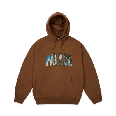 PALACE Earthy Hood "Caked Brown"