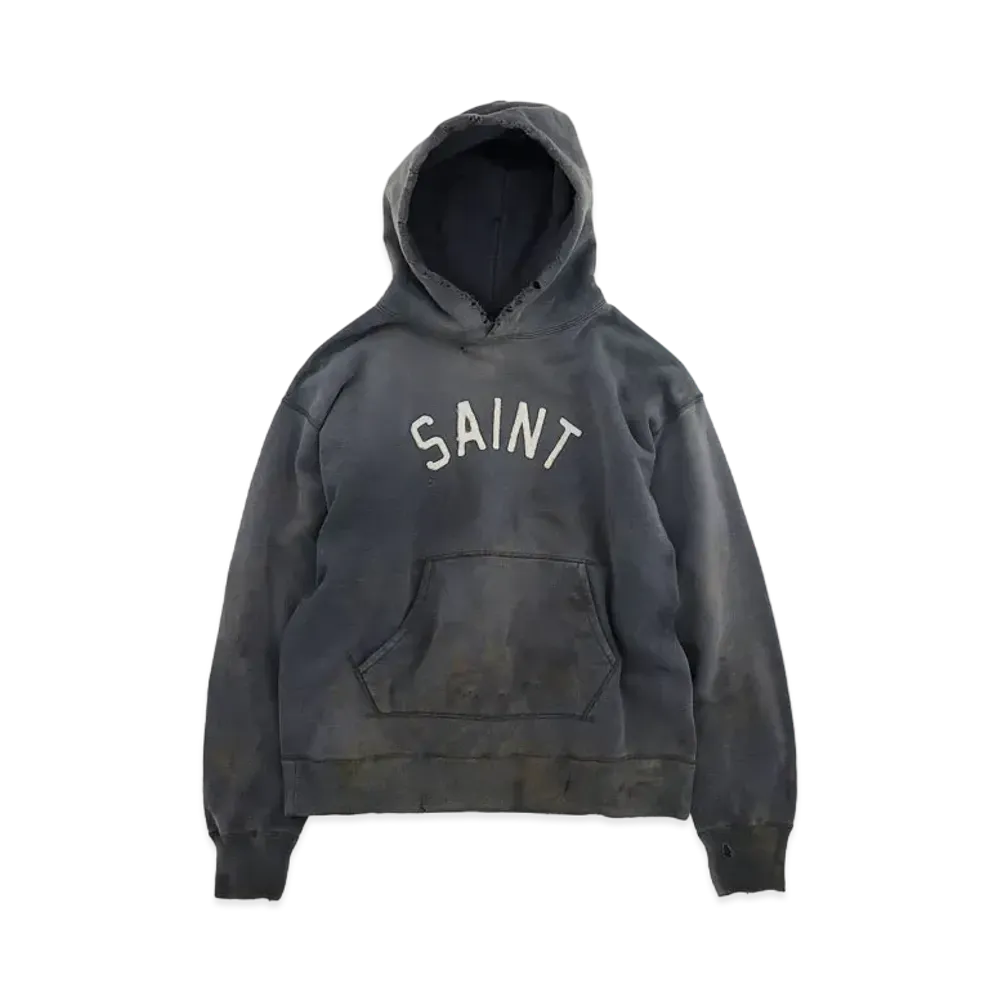 SAINT Mxxxxxx HOLY RELICS HOODIE "Grey Blue" SM-S21-0000-019