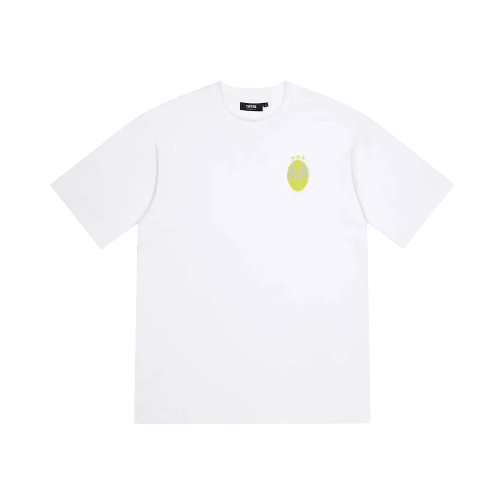 TRAPSTAR Irongate T Badge Tee "White/Yellow"