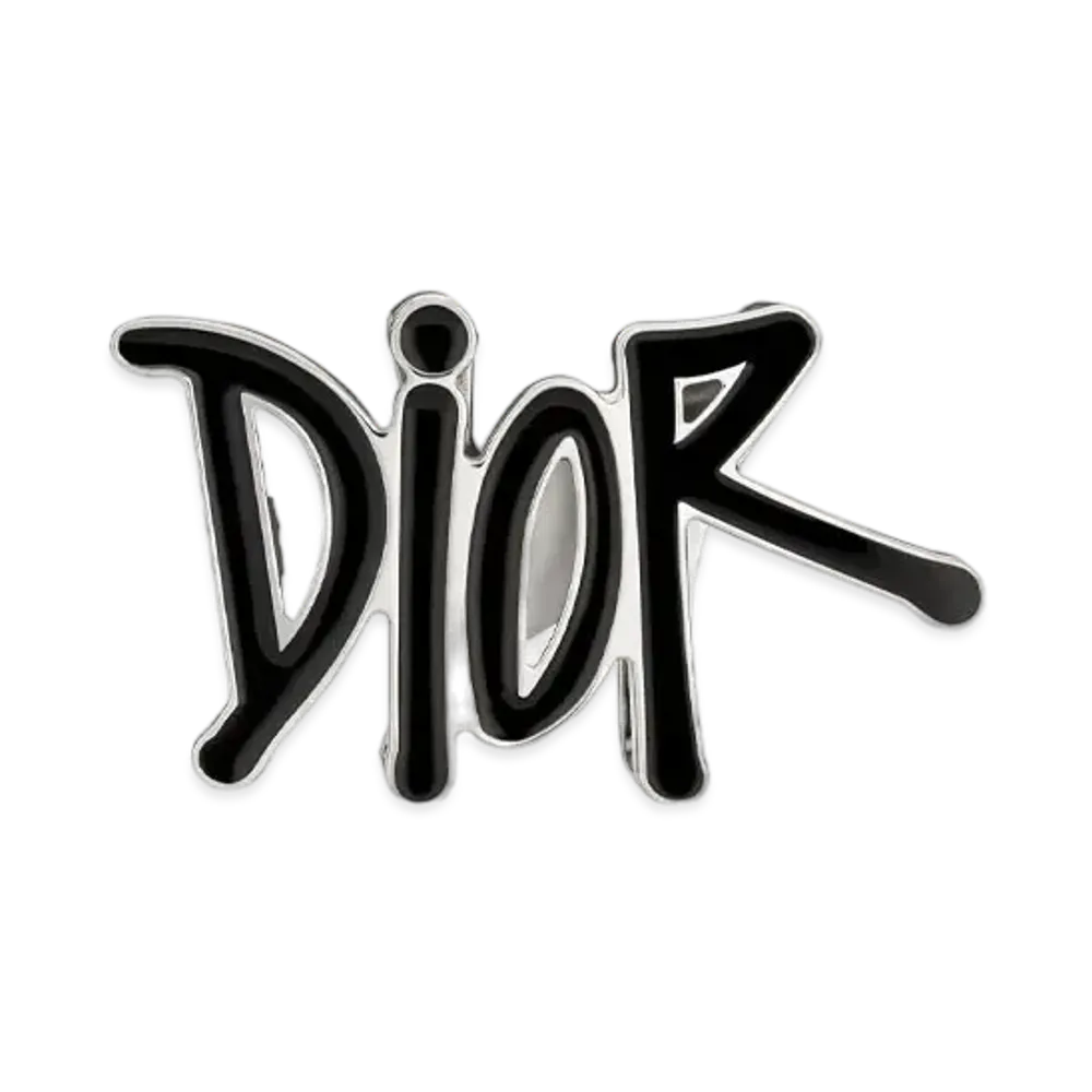 Dior x Shawn Stussy Belt Buckle 35mm "Black"