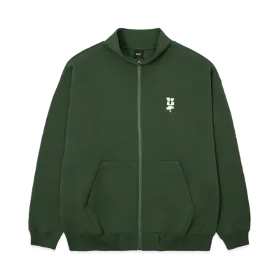 HUF Megablast Zip Fleece "Hunter Green"
