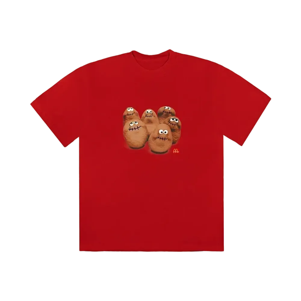 Travis Scott Cactus Jack x McDonald's Squad T-Shirt "Red"