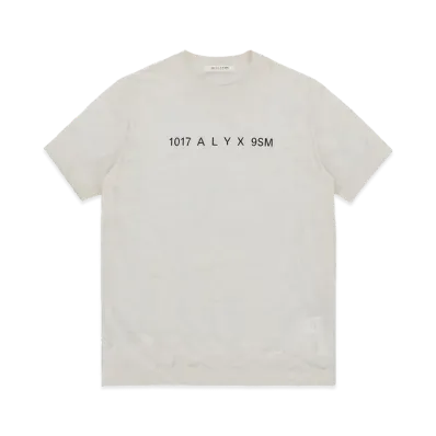 1017 ALYX 9SM Translucent Graphic S/S T-Shirt "DirtyOffWhite"