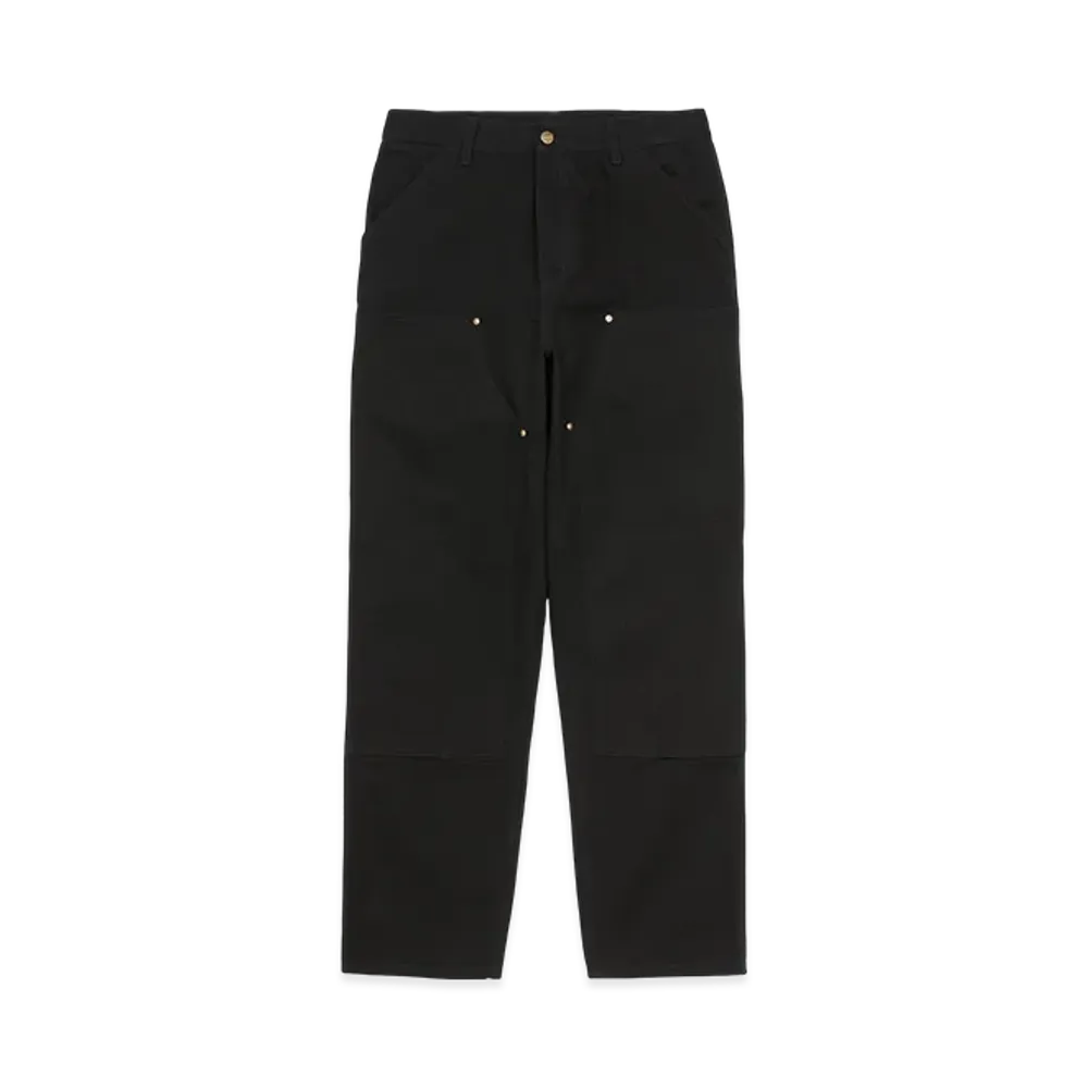 Carhartt WIP Double Knee Pant "Black(Rinsed)"