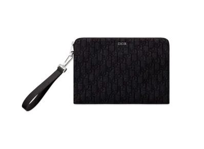 Dior Pouch Dior Oblique Jacquard "Black"