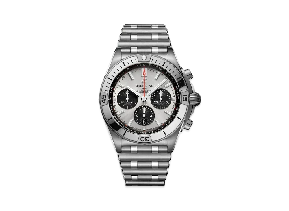 BREITLING CHRONOMAT B01 42 "Silver"
