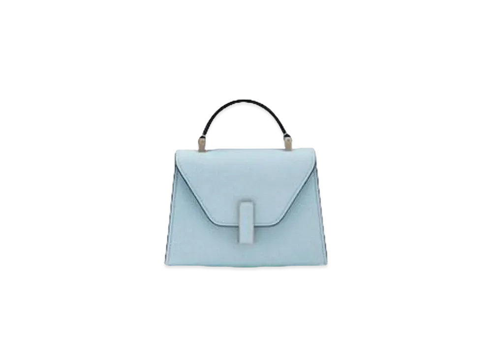 Valextra Iside Micro Bag "Sky Blue"