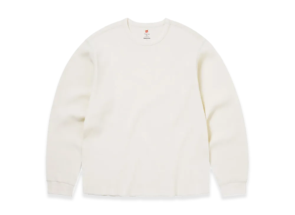 thisisneverthat x Hanes Thermal Top "Off White"