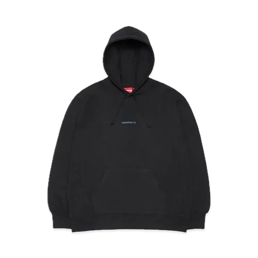 Supreme Number One Hooded Sweatshirt "Black"