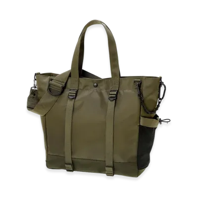 POTR Ride 2Way Tote Bag L "Olive"