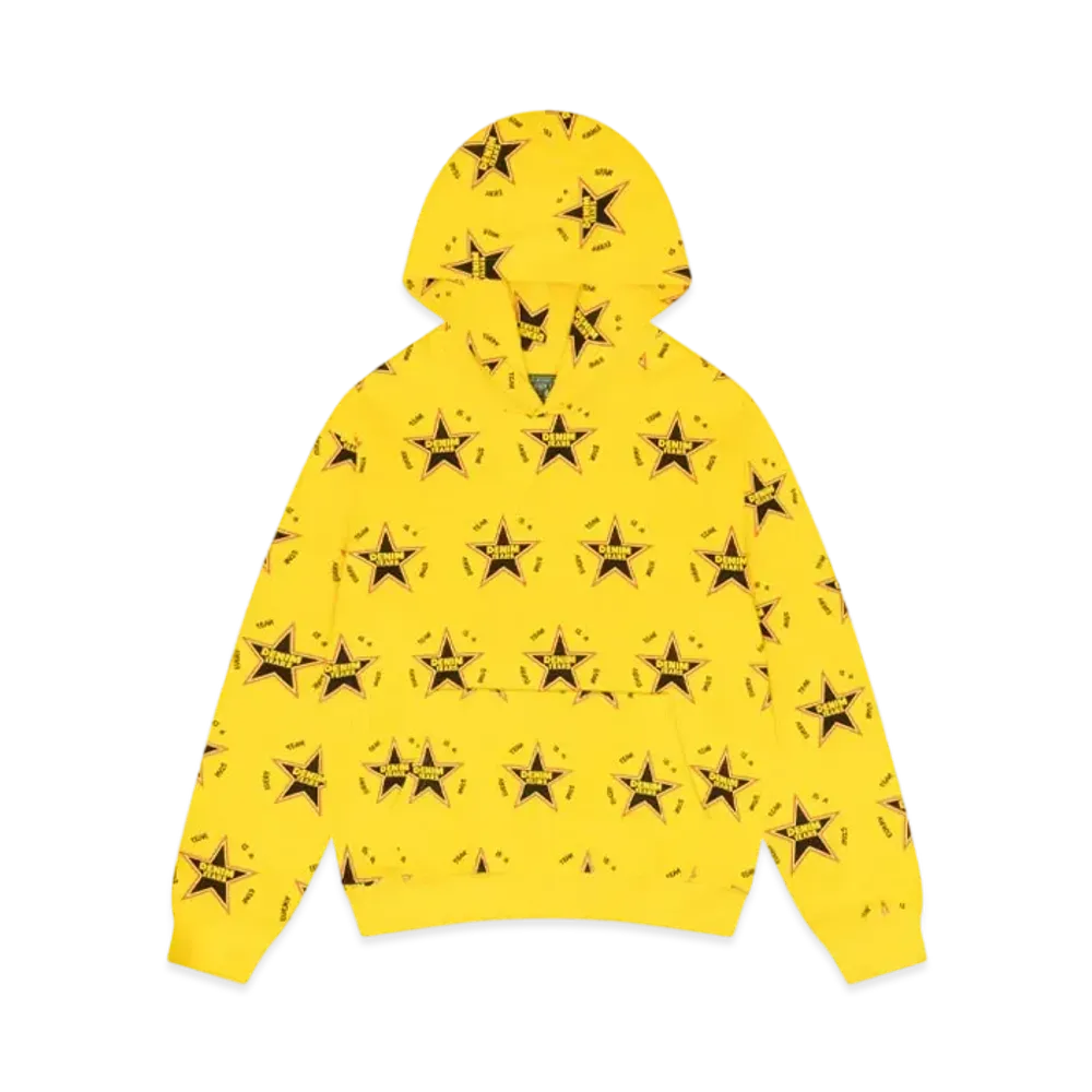 DENIM TEARS Every Tear Is A Star Hoodie "Yellow"