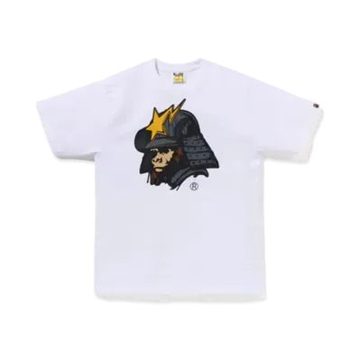 A BATHING APE General Kabuto Tee "White"