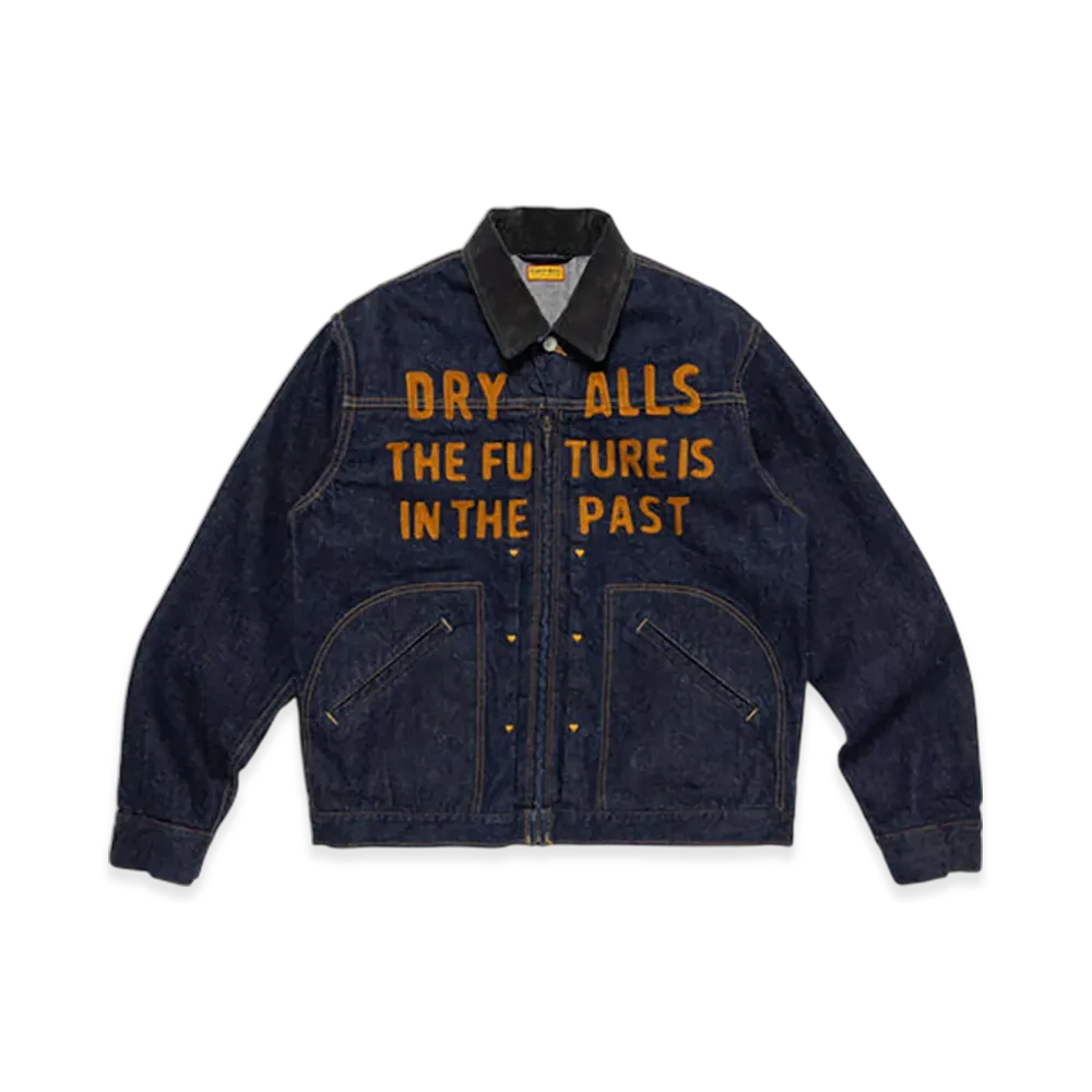 HUMAN MADE Zip-Up Denim Work Jacket "Indigo"