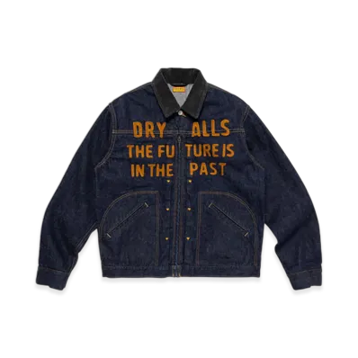 HUMAN MADE Zip-Up Denim Work Jacket "Indigo"