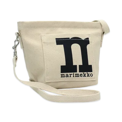 Marimekko Women's Shoulder Bag Mono Mini Crossbody Solid "Beige"