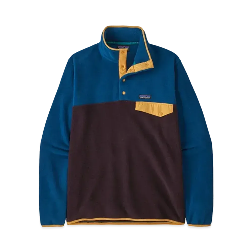 patagonia Men's Lightweight Scintilla Snap T-Pullover "Obsidian Plum"