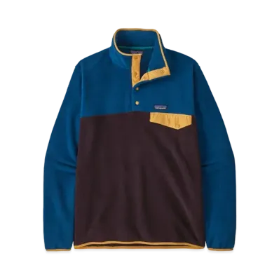 patagonia Men's Lightweight Scintilla Snap T-Pullover "Obsidian Plum"
