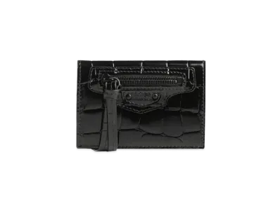 BALENCIAGA Neo Classic Mini Wallet "Black"