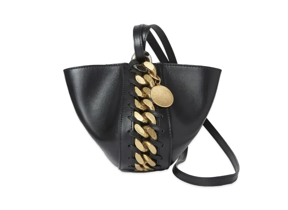 Stella McCartney Frayme Clutch Bag "Black"