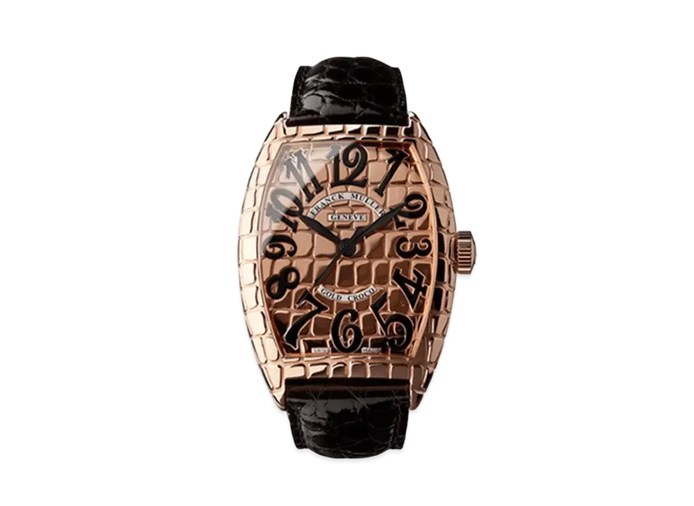 FRANCK MULLER Gold Croco