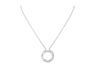Cartier Love Necklace, 6 Diamonds