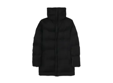 Yohji Yamamoto TWILL DOWN SHORT COAT "Black"