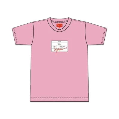 Supreme Signature Label S/S Top "Pink"