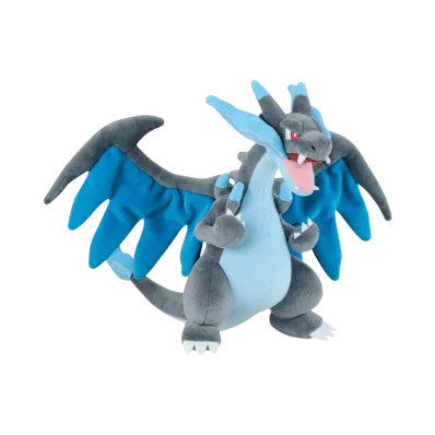 BANDAI "Ichiban Kuji" -Pokemon "Mega Evolution"- A Prize Mega Charizard X Plush