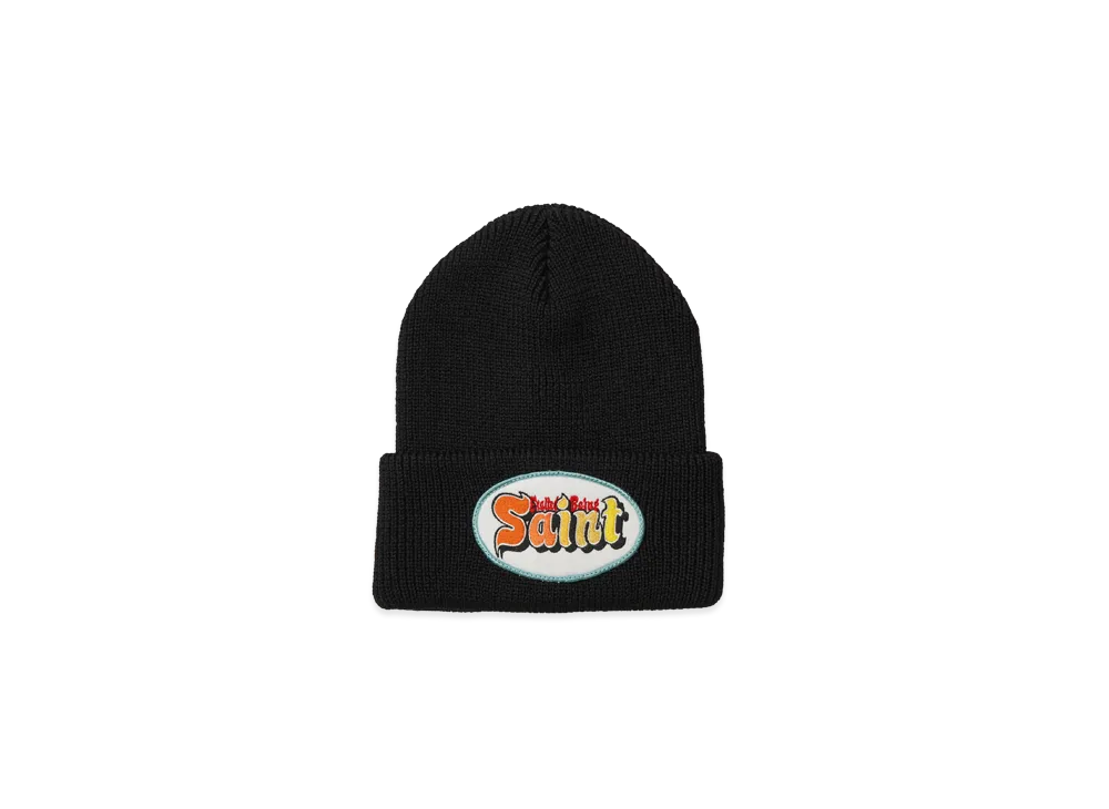 SAINT Mxxxxxx Knit Cap Saint "Black"
