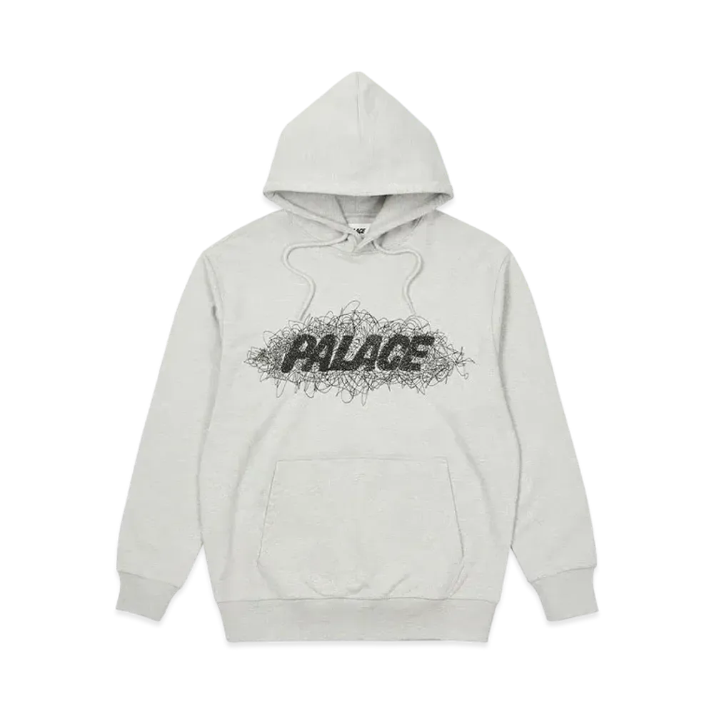 PALACE Sketchy Hood "Grey Marl"