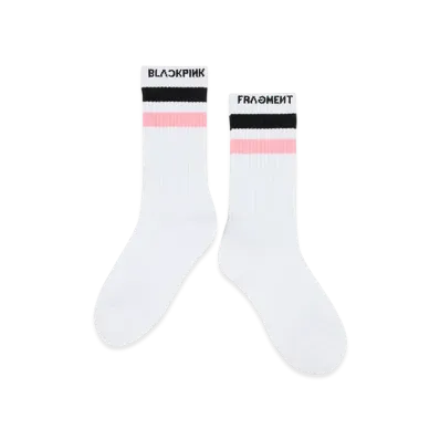 FRAGMENT x BLACKPINK Socks "White"