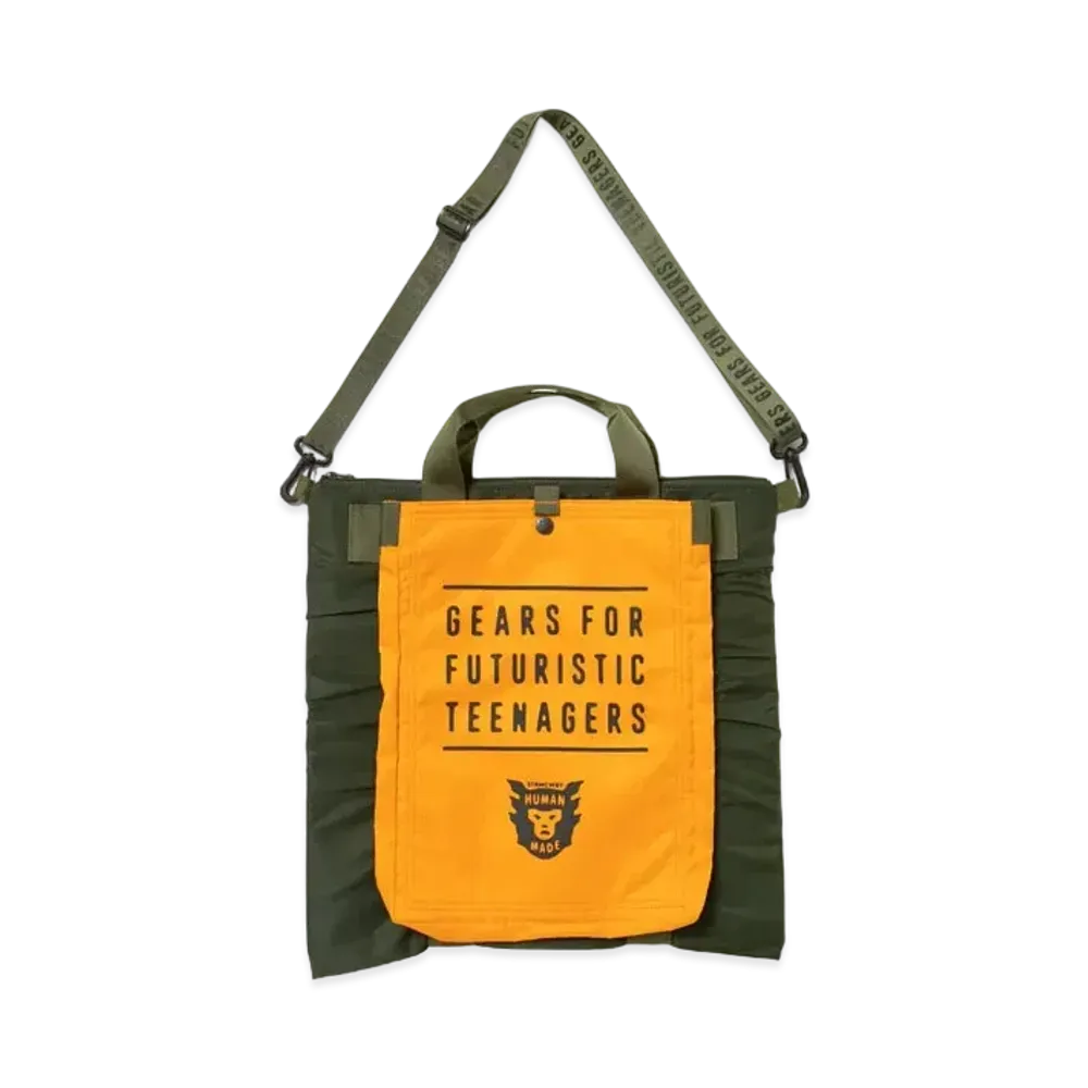 HUMAN MADE HELMET BAG "Olive Drab"