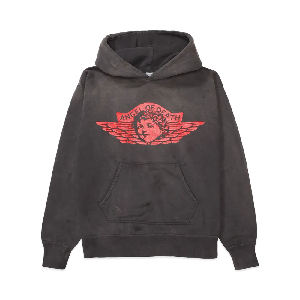 SAINT Mxxxxxx 24SS Angel Hoodie "Black"
